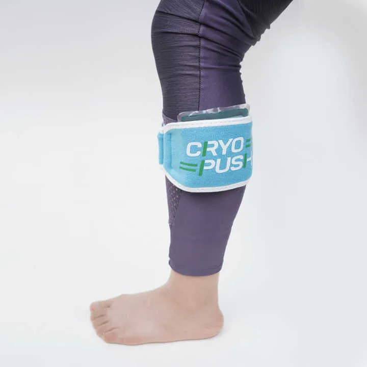 جهاز علاج بالضغط البارد للركبة بالدفع بالتبريد . Wholesale price cold compression knee therapy device,