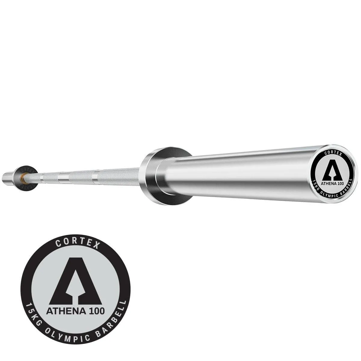 15kg Olympic Barbell ATHENA100 200cm   Spring Collars