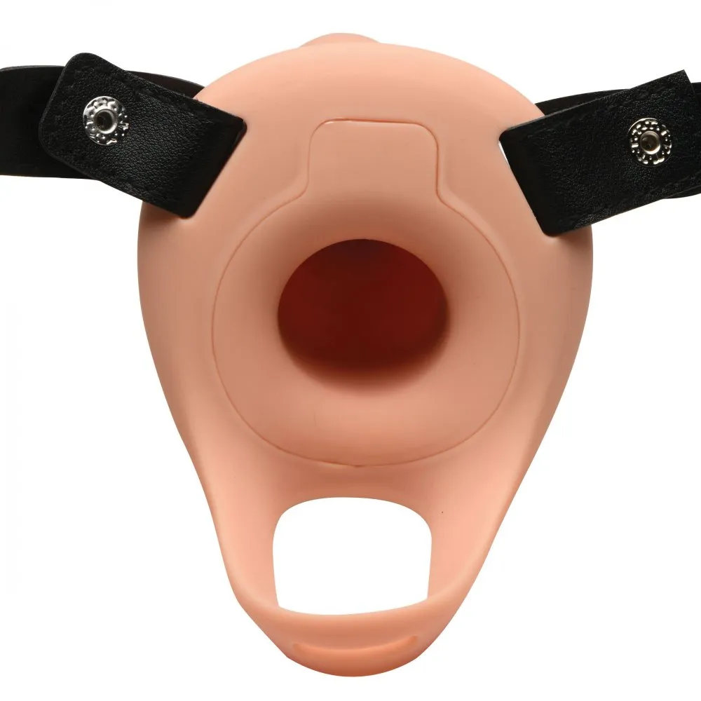 2 Inch Erection Realistic Silicone Penis Sheath