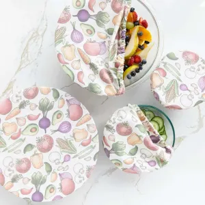 4MyEarth Food Cover Set of 4 - Veggies