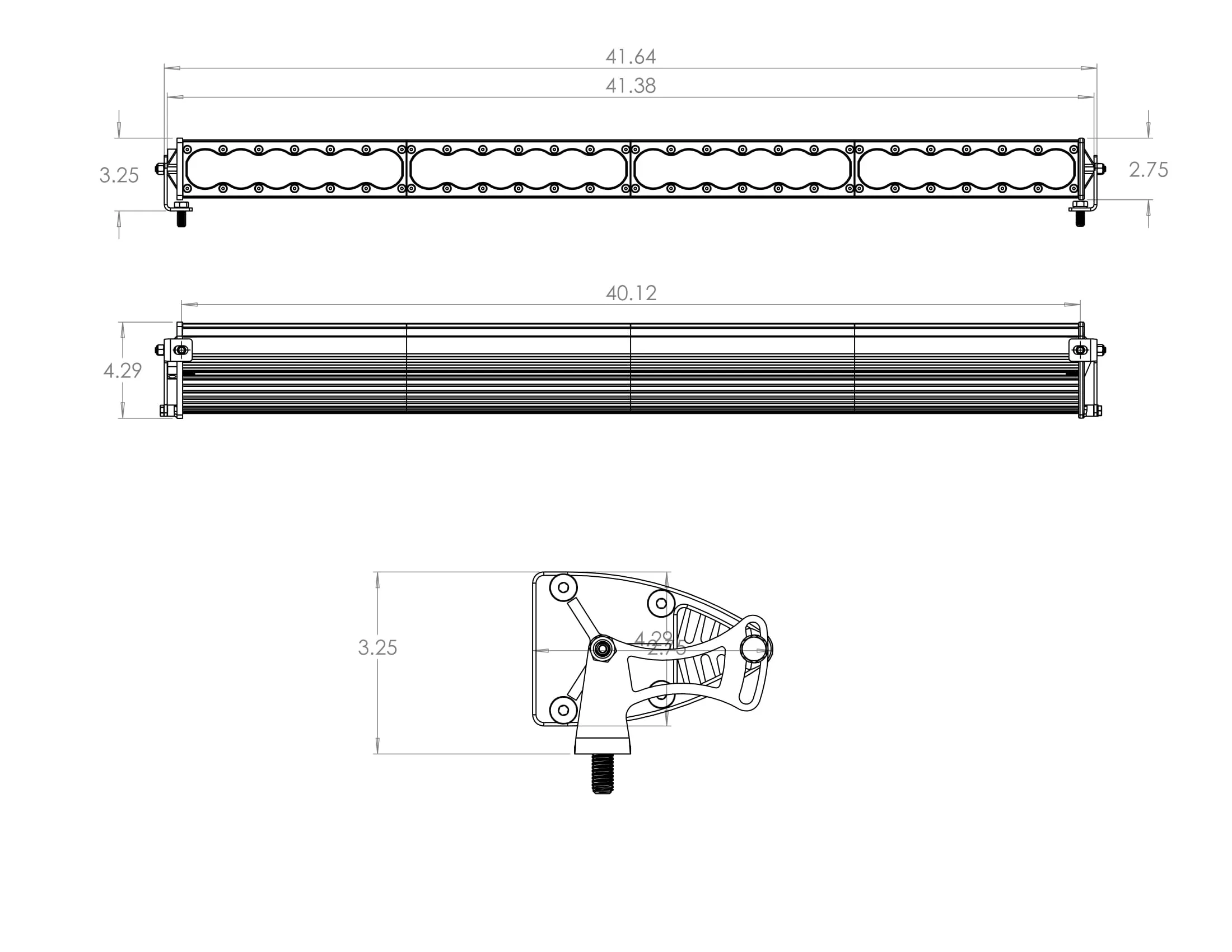 BAJA DESIGNS | OnX6  40" Driving Combo LED Light Bar