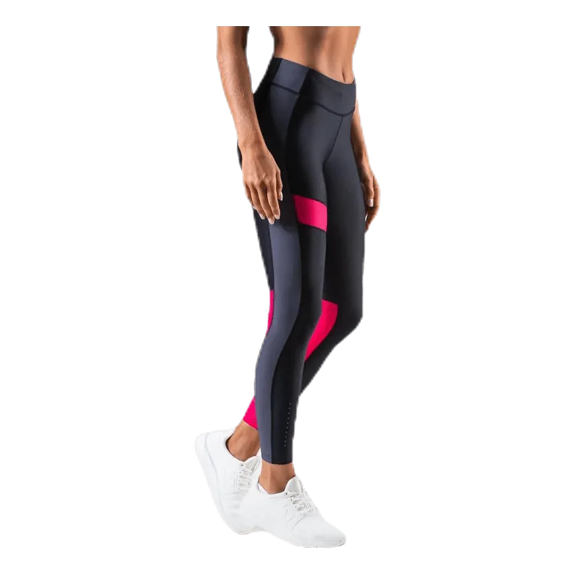 Blocked Compression Tights Black