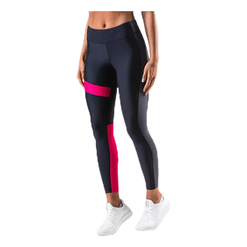 Blocked Compression Tights Black