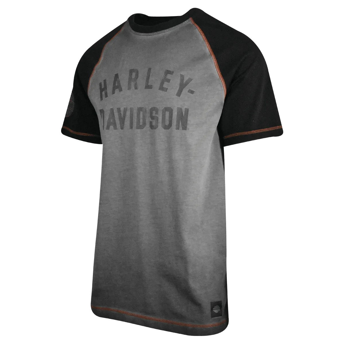 Branded  Men's T-Shirt Grey Colorblocked Performance Staple (S61)