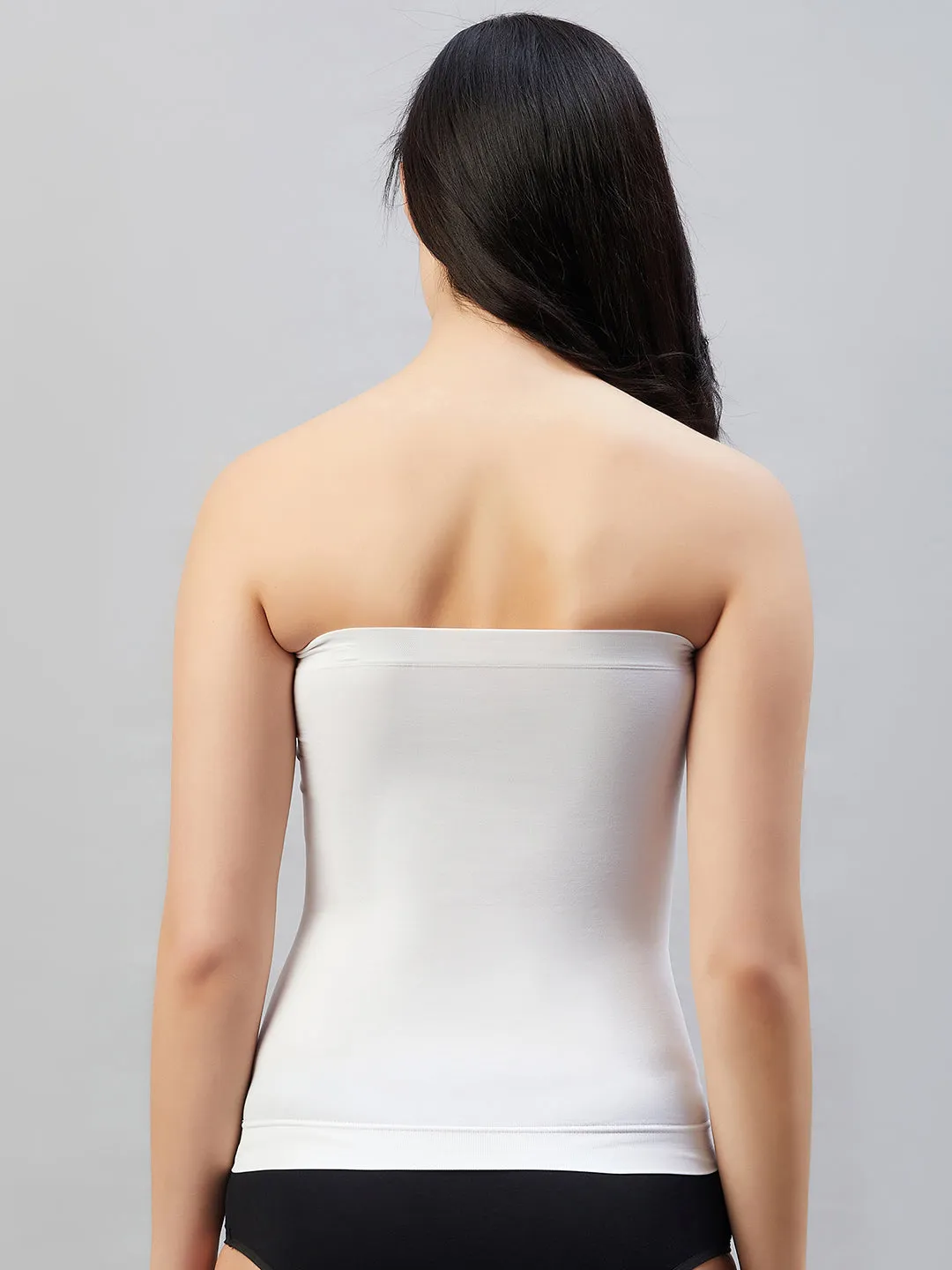 C9 Airwear Seamless Detachable Straps Tube Top for Women - White