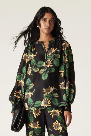 Eleanor Blouse - Sweet Pea Print