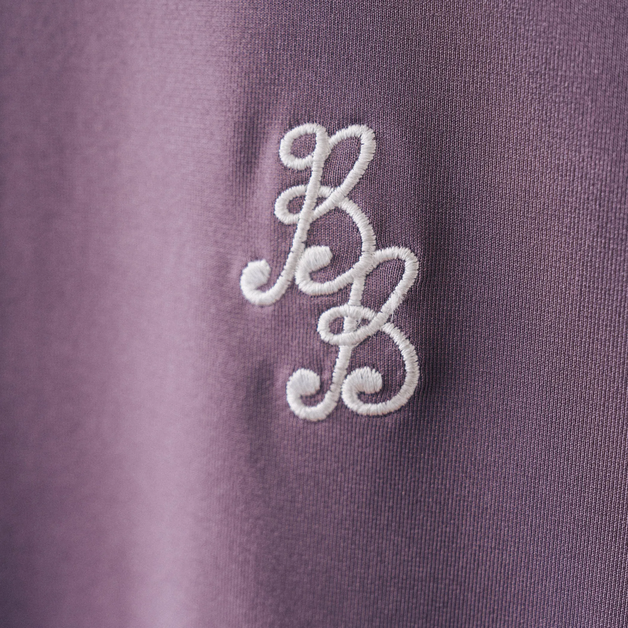 Essentials Athletic Polo- Grape
