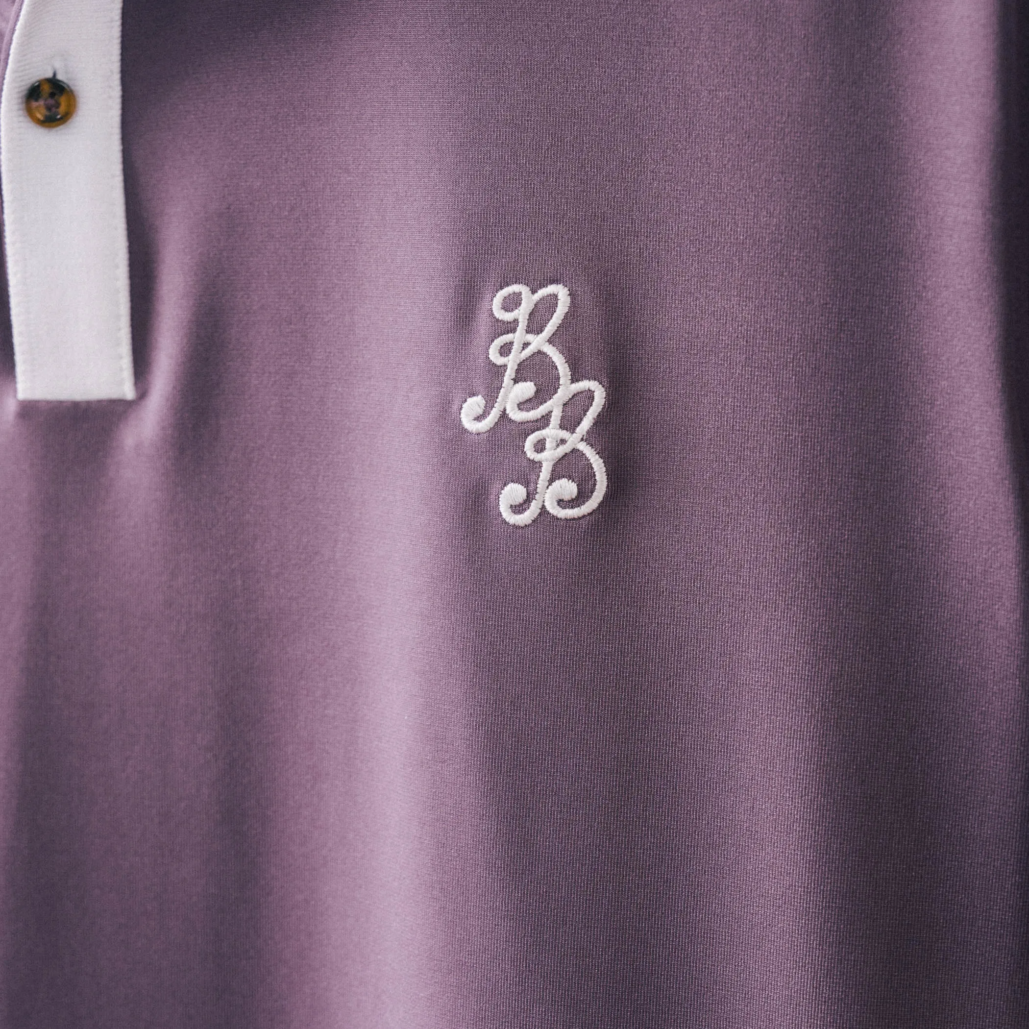 Essentials Athletic Polo- Grape