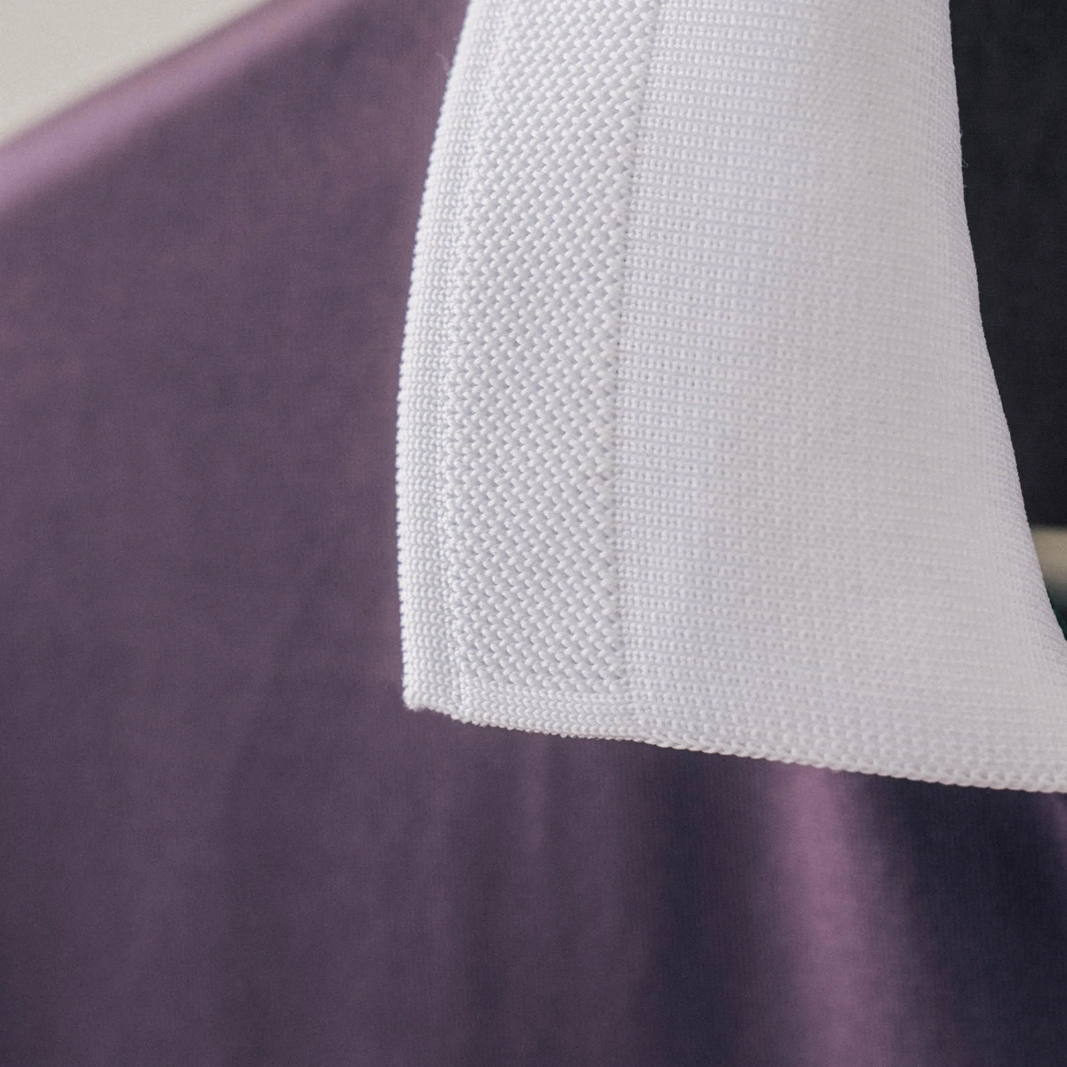 Essentials Athletic Polo- Grape