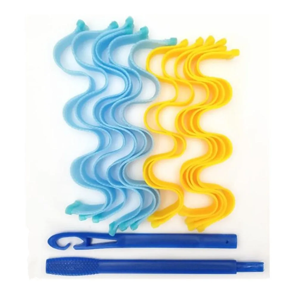 Heatless Hair Rollers Soft Curls