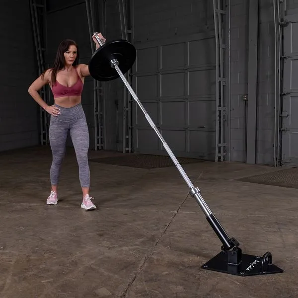 Home Plate T-Bar Row Landmine
