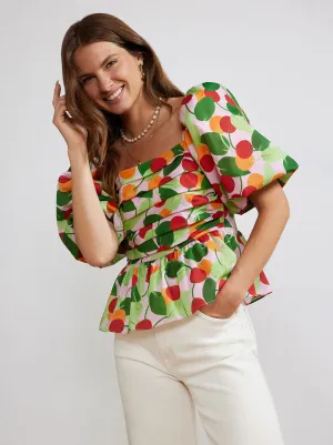 Lois Multi Cherry Top