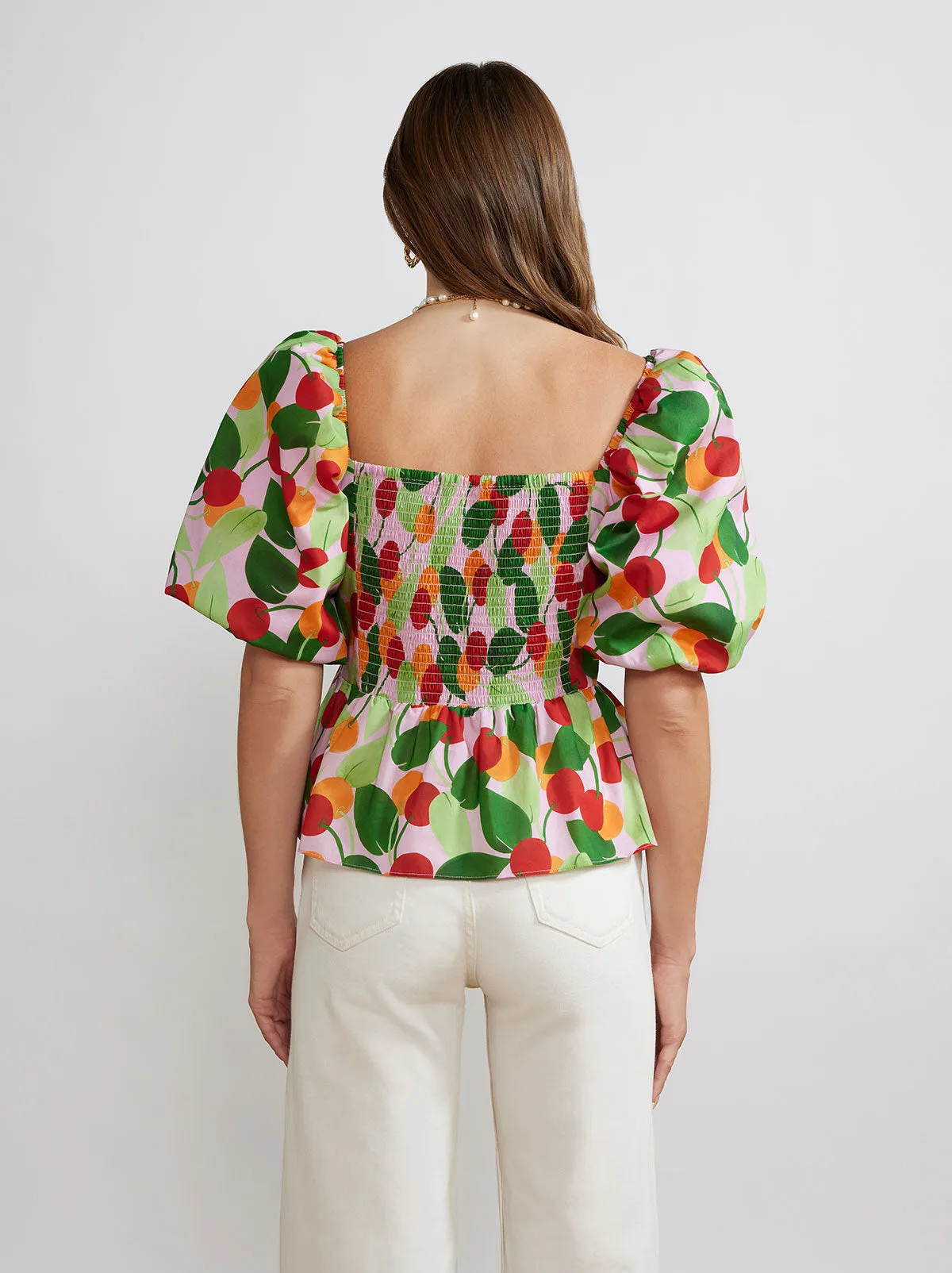 Lois Multi Cherry Top