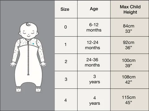 Love To Dream  Sleep Suit 1.0 TOG (Stage 3) - White
