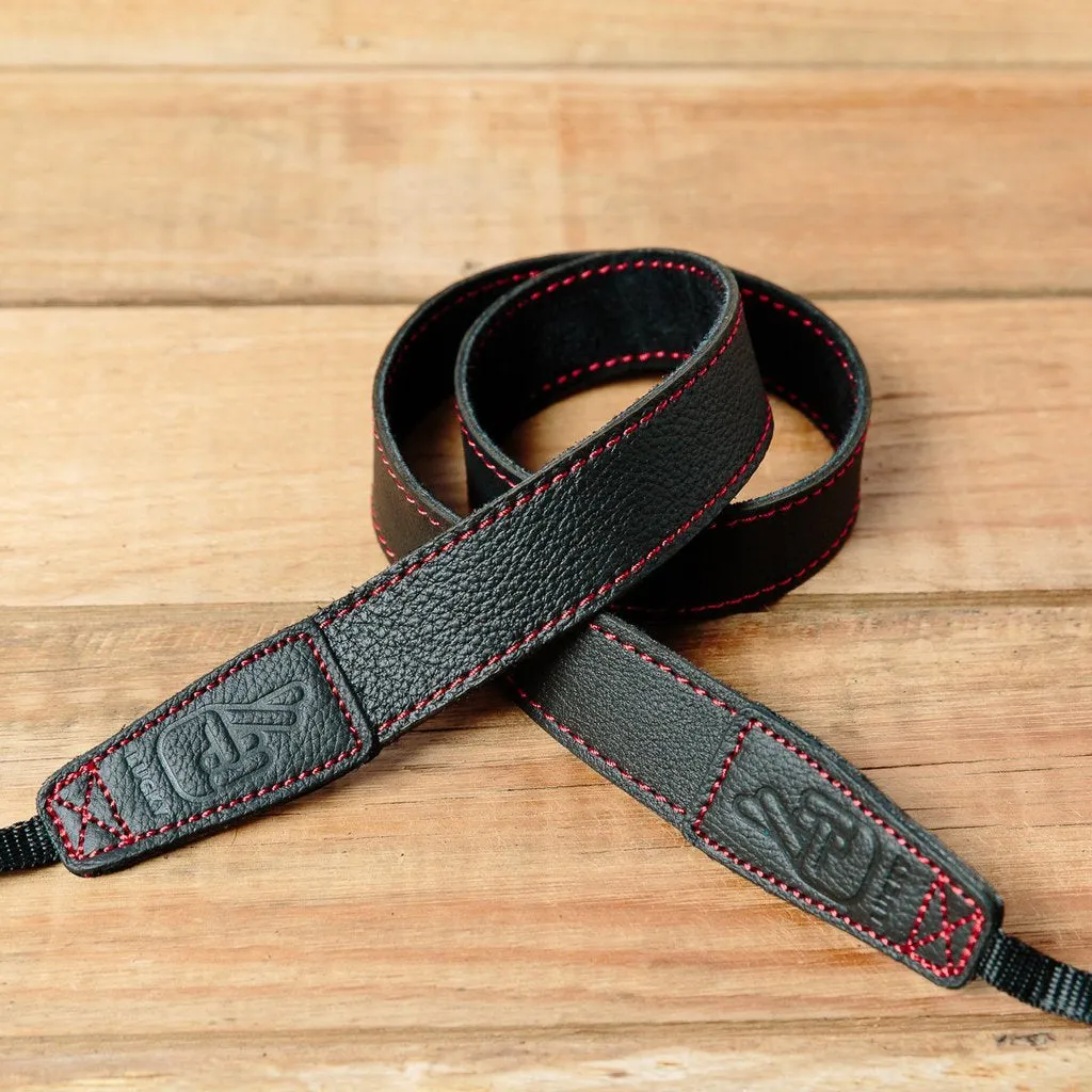 Lucky Strap SLIM 30 - GRIP - BLACK/RED