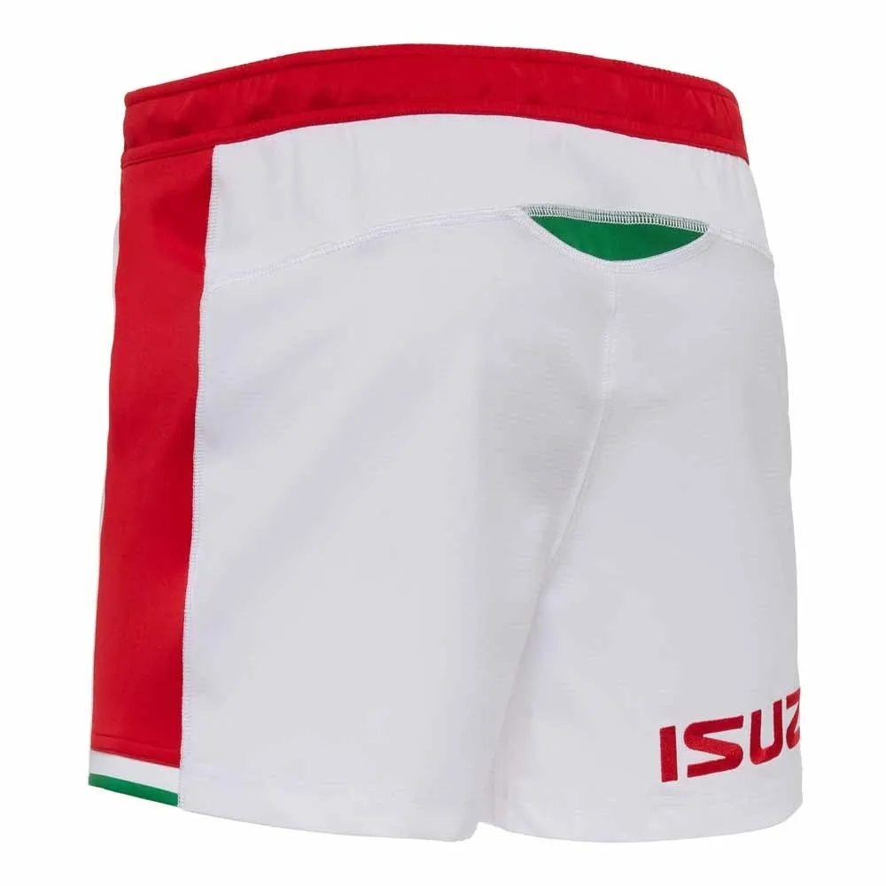 Macron Wales WRU 20 Mens Home Rugby Shorts