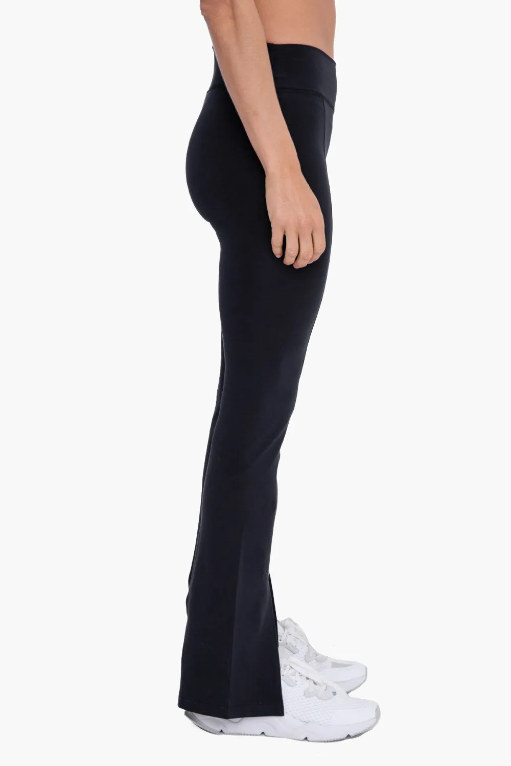 MONO B Front Slit Mid Rise Legging