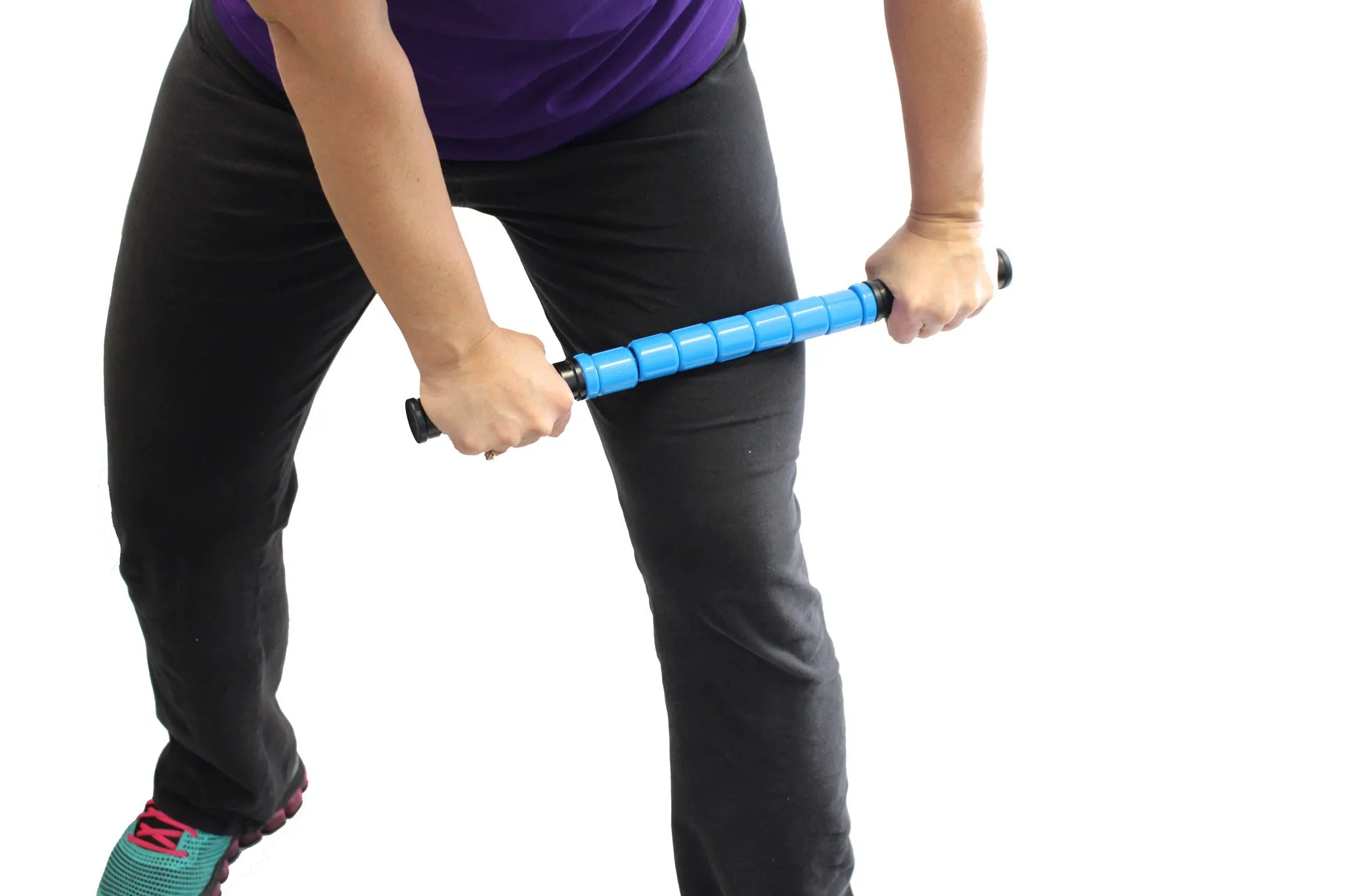 Muscle Roller Stick | Massage Roller Stick | Lymphatic Massager Roller For Muscles - Aids in Body Recovery, Stretching, and Warmup - 6 Colors Available