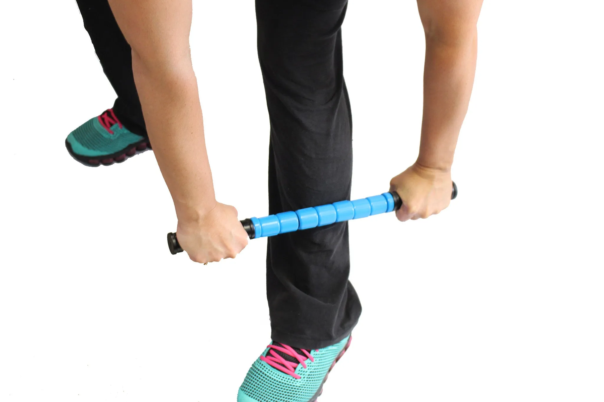 Muscle Roller Stick | Massage Roller Stick | Lymphatic Massager Roller For Muscles - Aids in Body Recovery, Stretching, and Warmup - 6 Colors Available