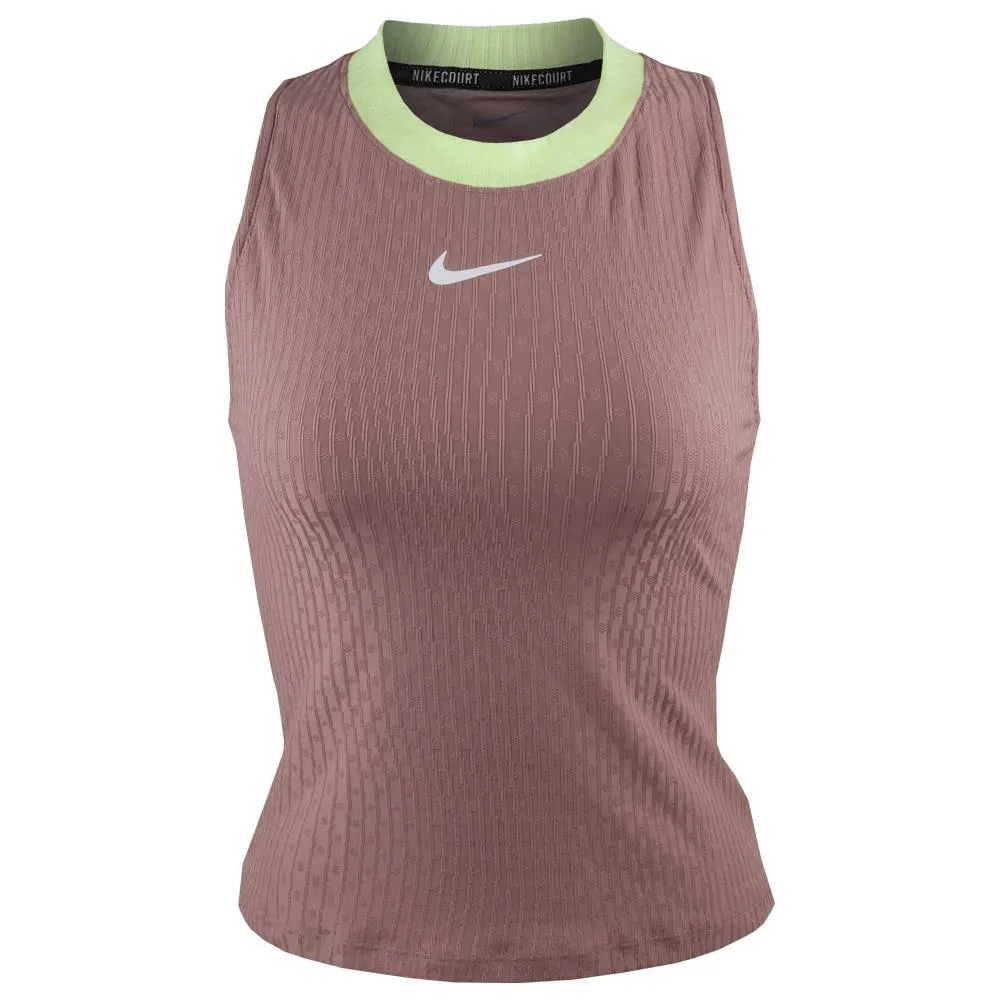 Nike Women's Slam Melbourne Tank - Smokey Mauve