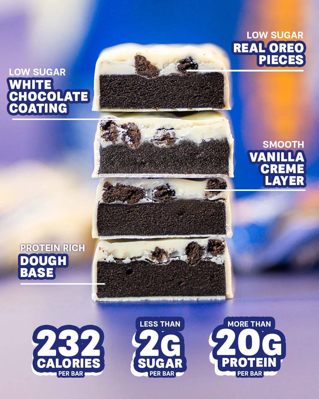 OREO White Protein Bar - Bundle Up