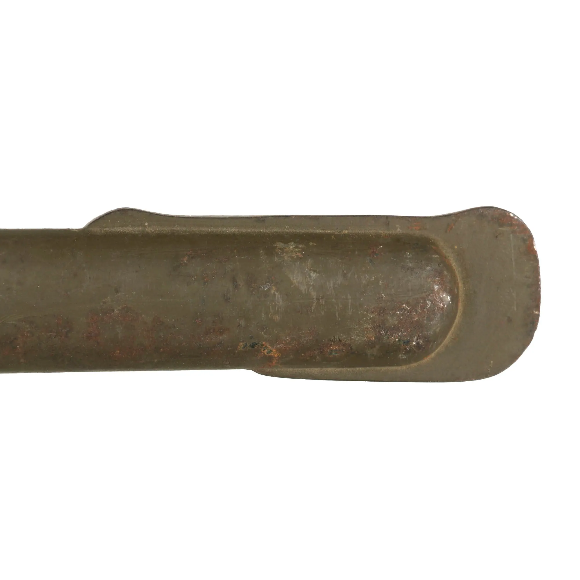 Original WWII Japanese Army Type 95 NCO Aluminum Handle Katana Sword with Rare Leather Hanger - Matched Serial 79051