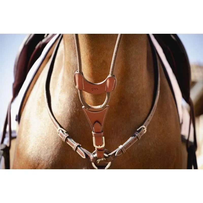 Penelope - Bip Light US Elastic Martingale Attachment - Chestnut