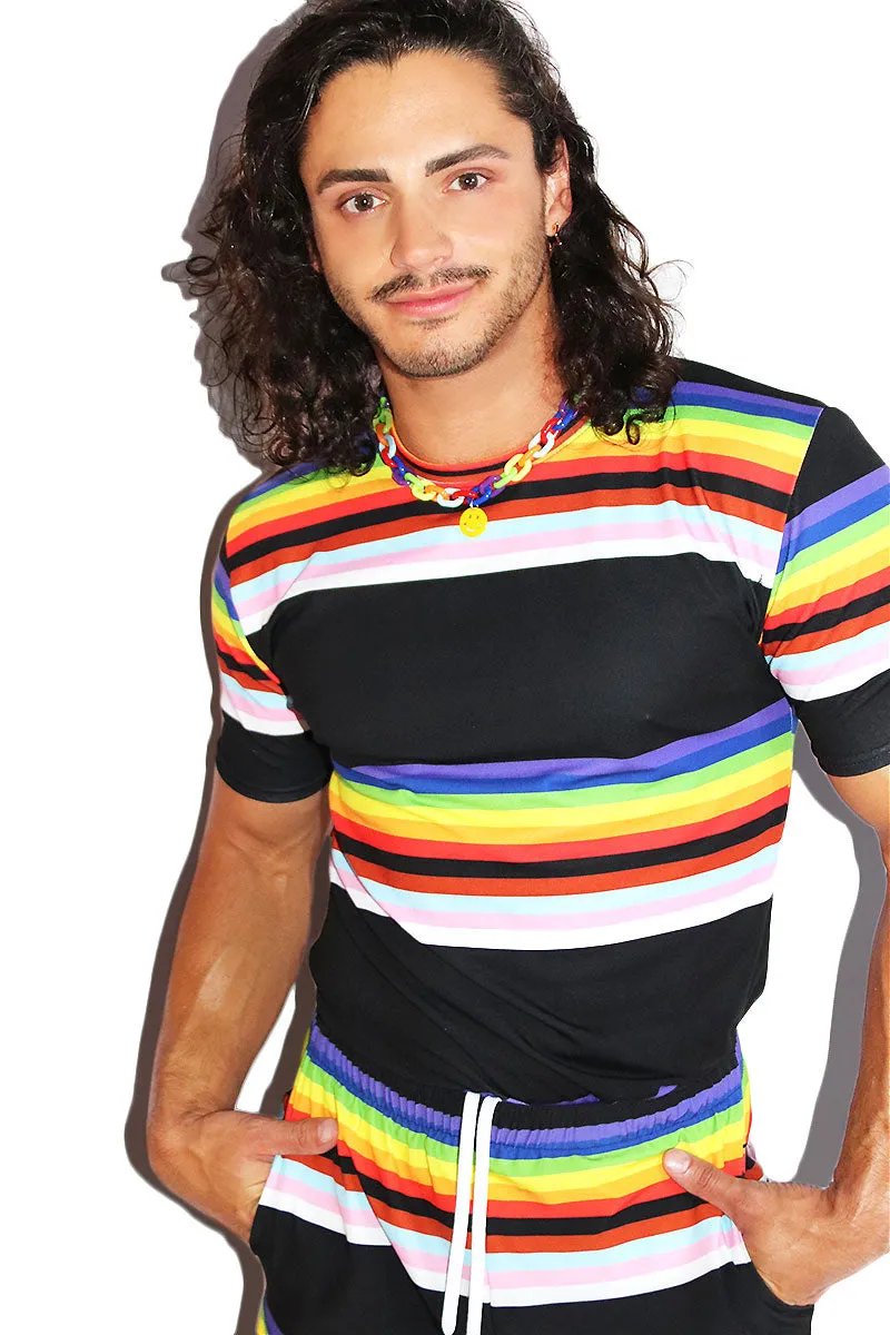 Pride Parade All Over Tee- Multi