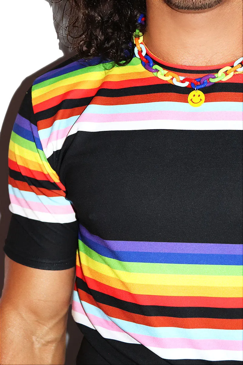Pride Parade All Over Tee- Multi