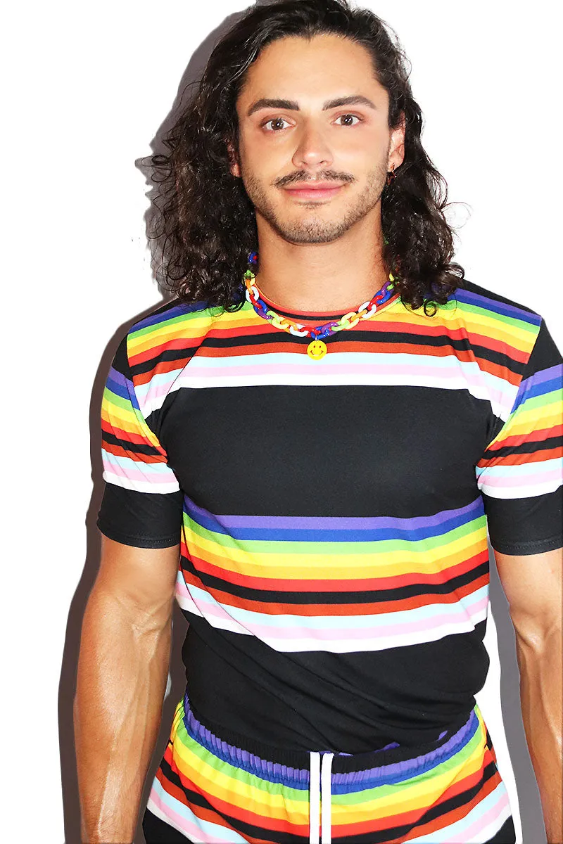 Pride Parade All Over Tee- Multi
