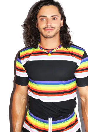 Pride Parade All Over Tee- Multi