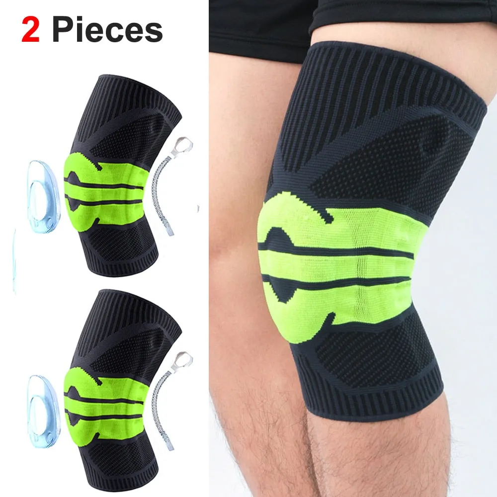 Professional Compression Knee Brace Support Protector For Arthritis Relief, Joint Pain, ACL, MCL, Meniscus Tear, Post Surgery