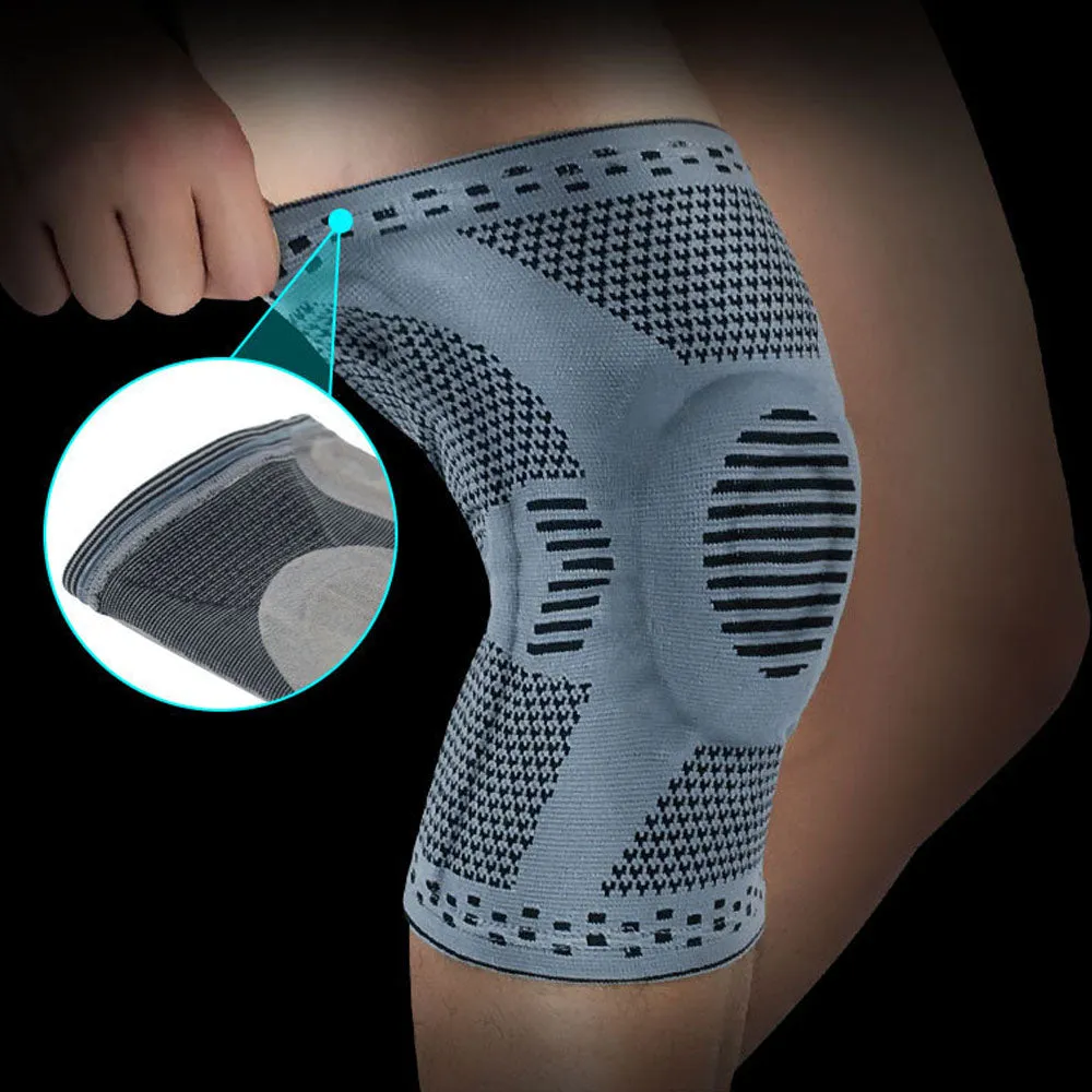 Professional Compression Knee Brace Support Protector For Arthritis Relief, Joint Pain, ACL, MCL, Meniscus Tear, Post Surgery
