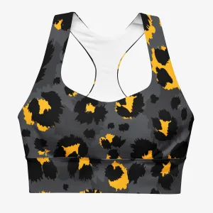 Recycled High Impact Bra "BeePard" Yellow/Black