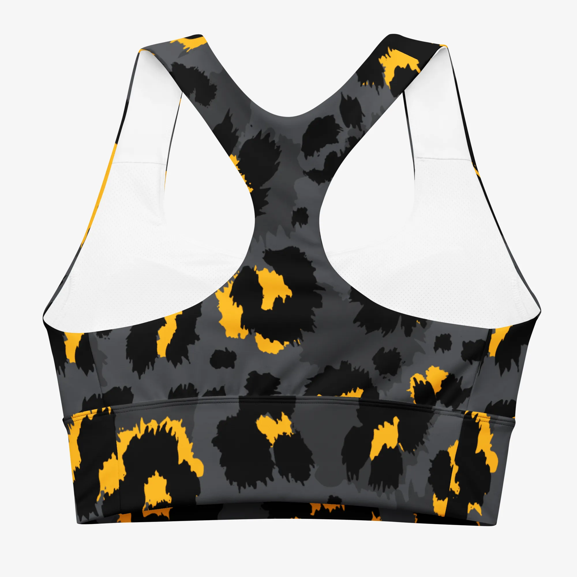 Recycled High Impact Bra "BeePard" Yellow/Black