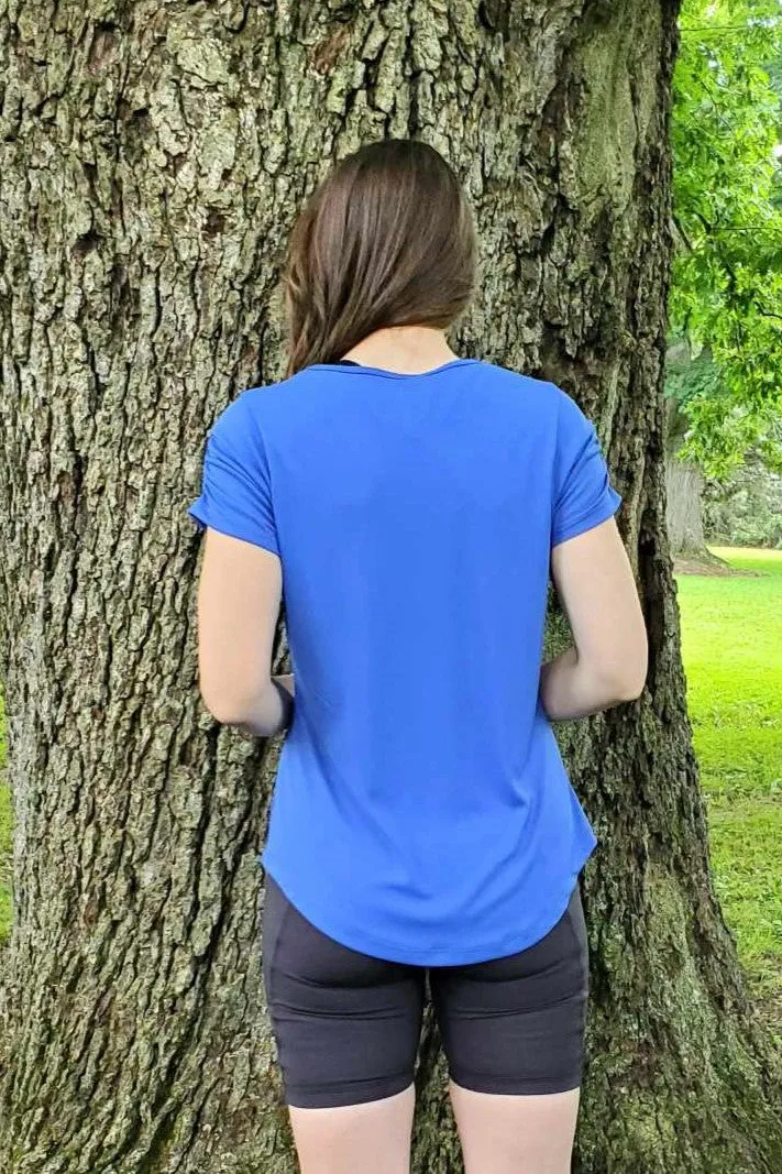 Ruch Tee Periwinkle