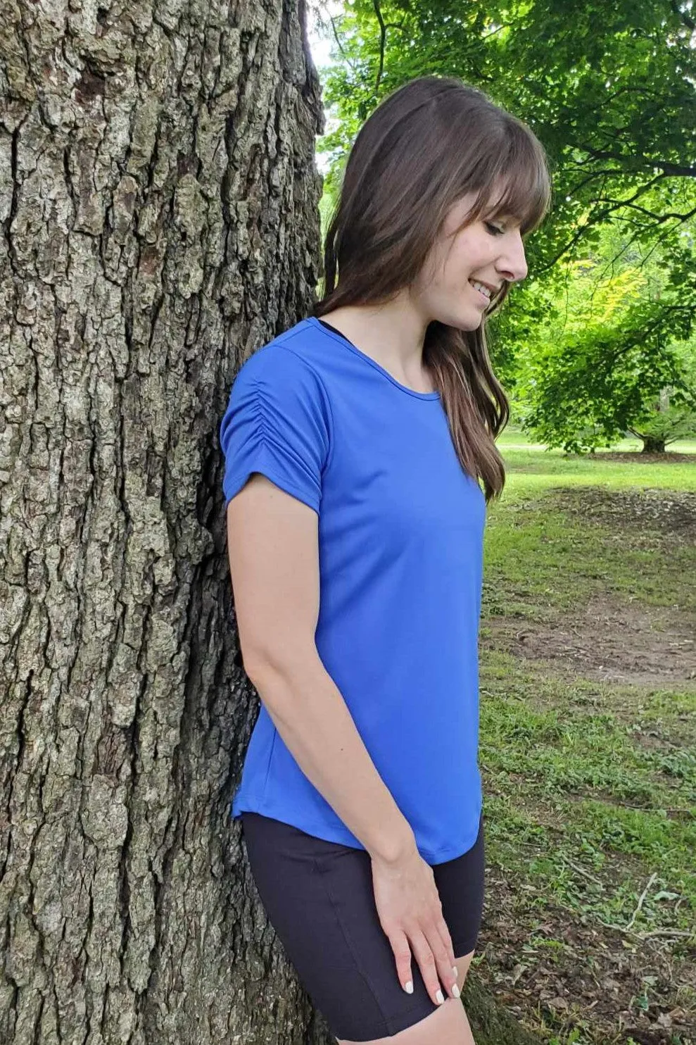 Ruch Tee Periwinkle