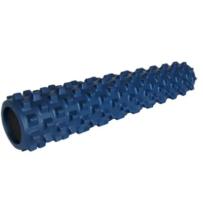 RumbleRoller, 5" x 12", medium, firm, blue