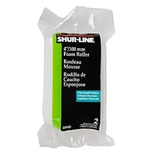Shur-Line 4-Inch Foam Mini Roller Refills, 2-Pack