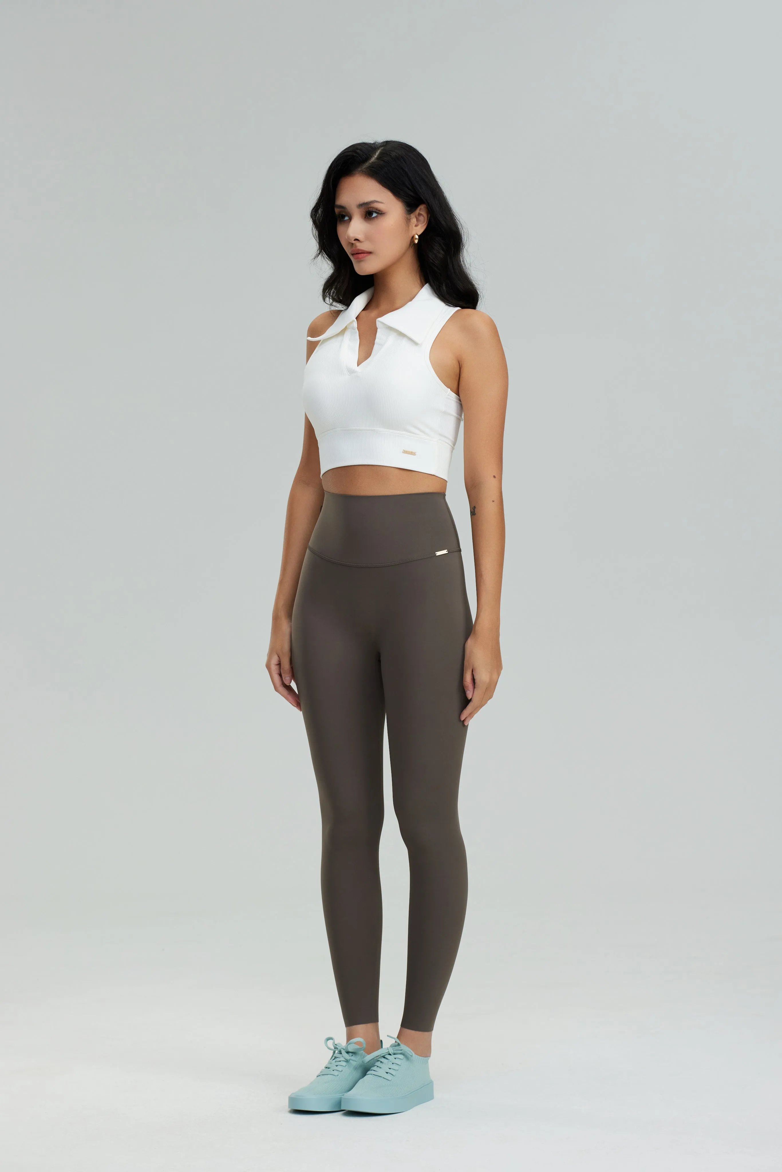 SilkySculpt Seamless Leggings - Dark Taupe