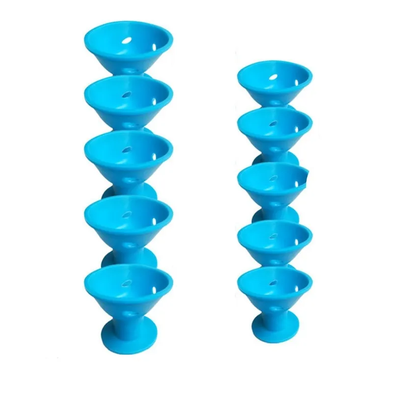 Soft Rubber Hair Care Rollers Silicone Hair Curler