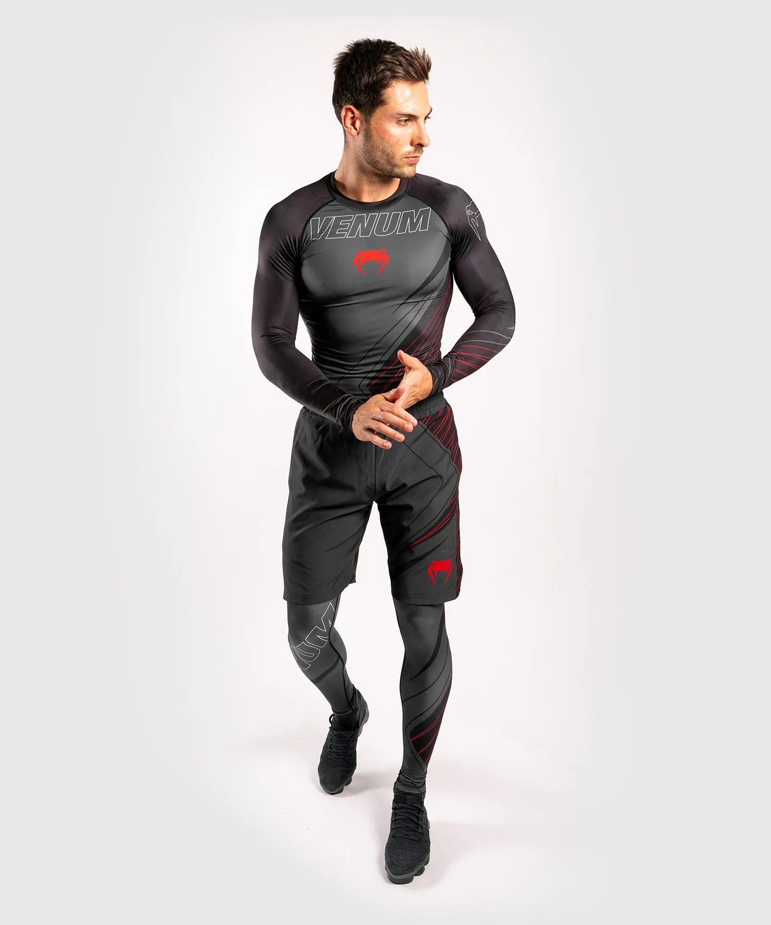 Spats - Venum - 'Contender 5.0' - Sort-Rd