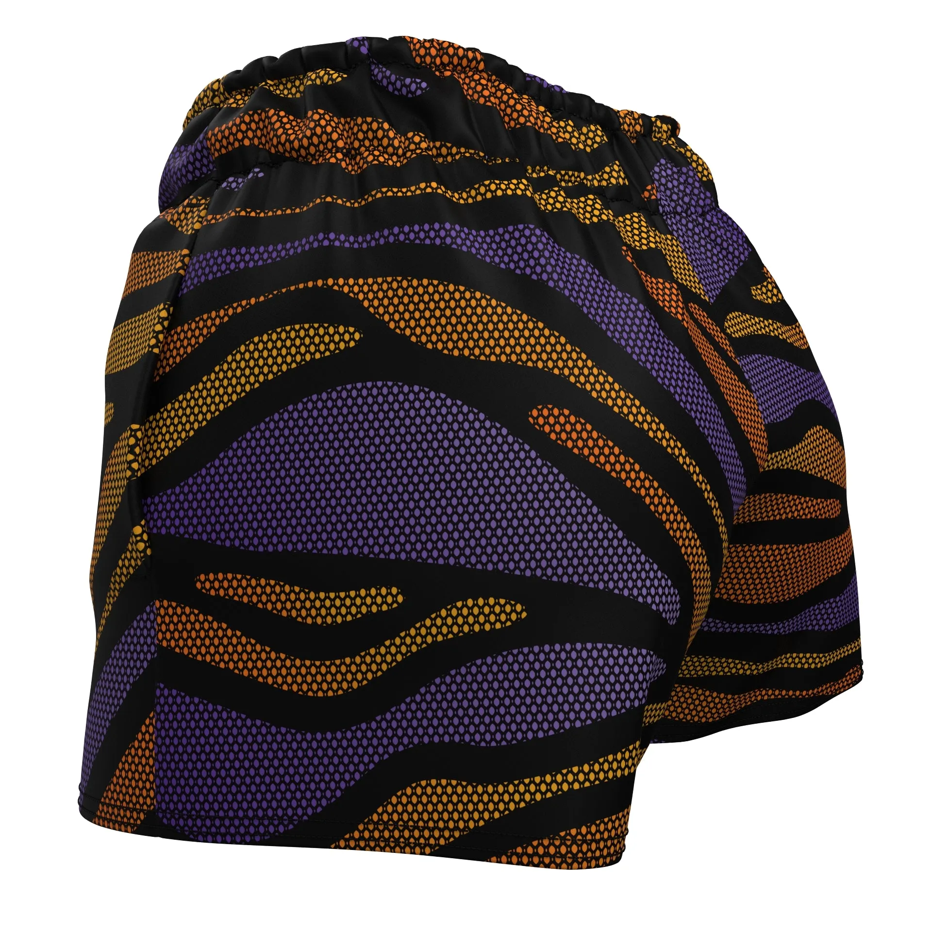 Tigerdelic (Women's Sports Shorts - Recycled Polyester)