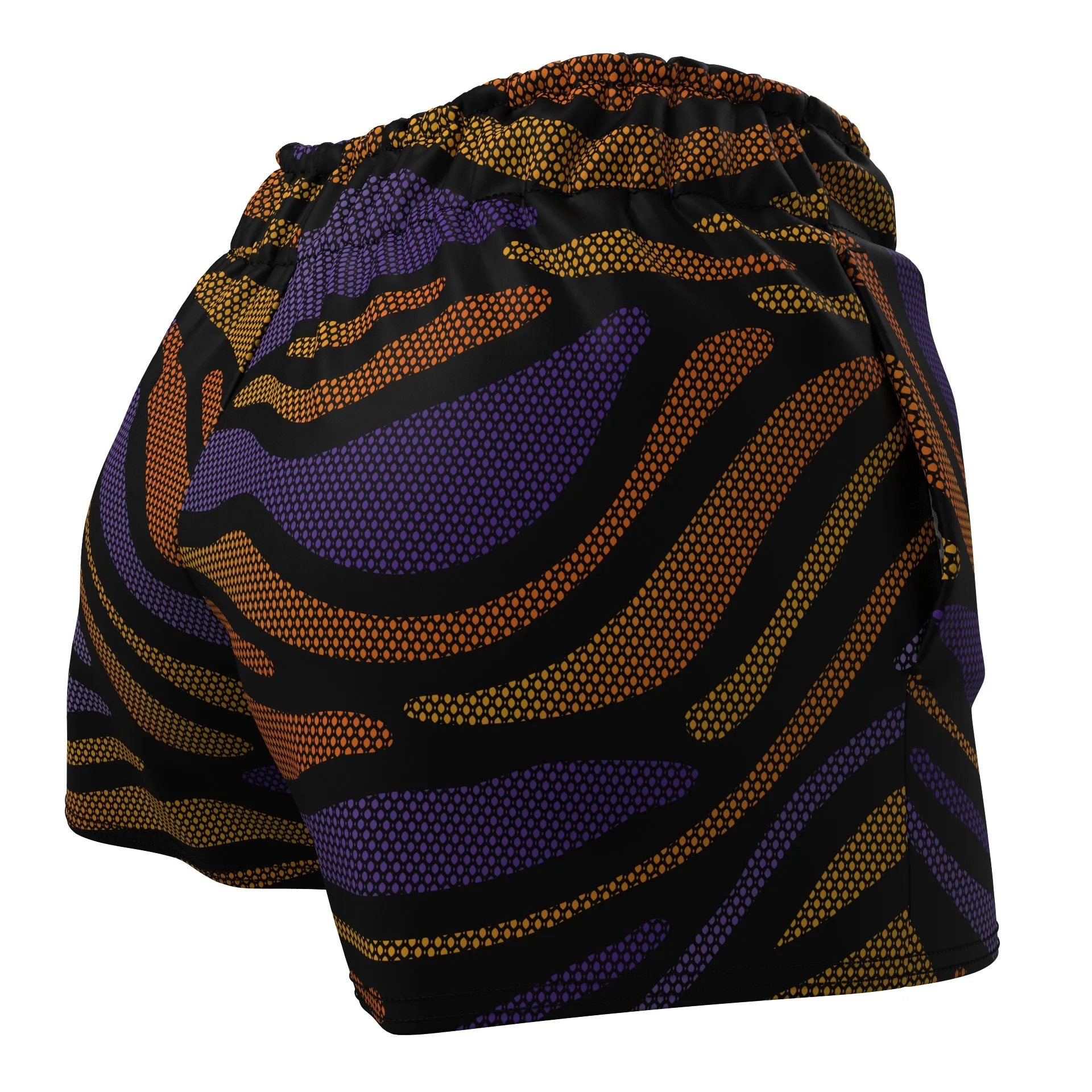 Tigerdelic (Women's Sports Shorts - Recycled Polyester)