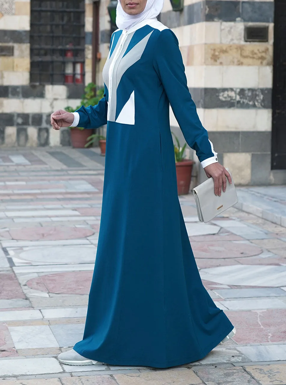 Tri-Color Performance Dress