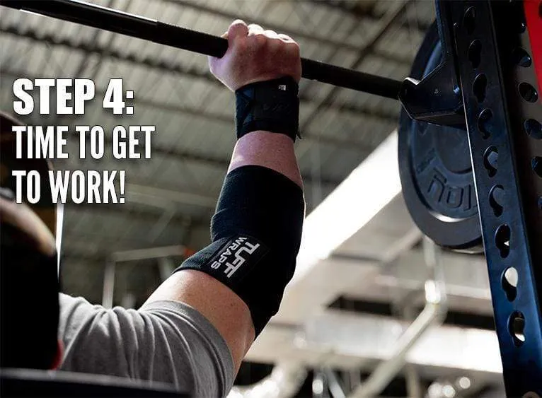 Villain Elbow Wraps - All Black