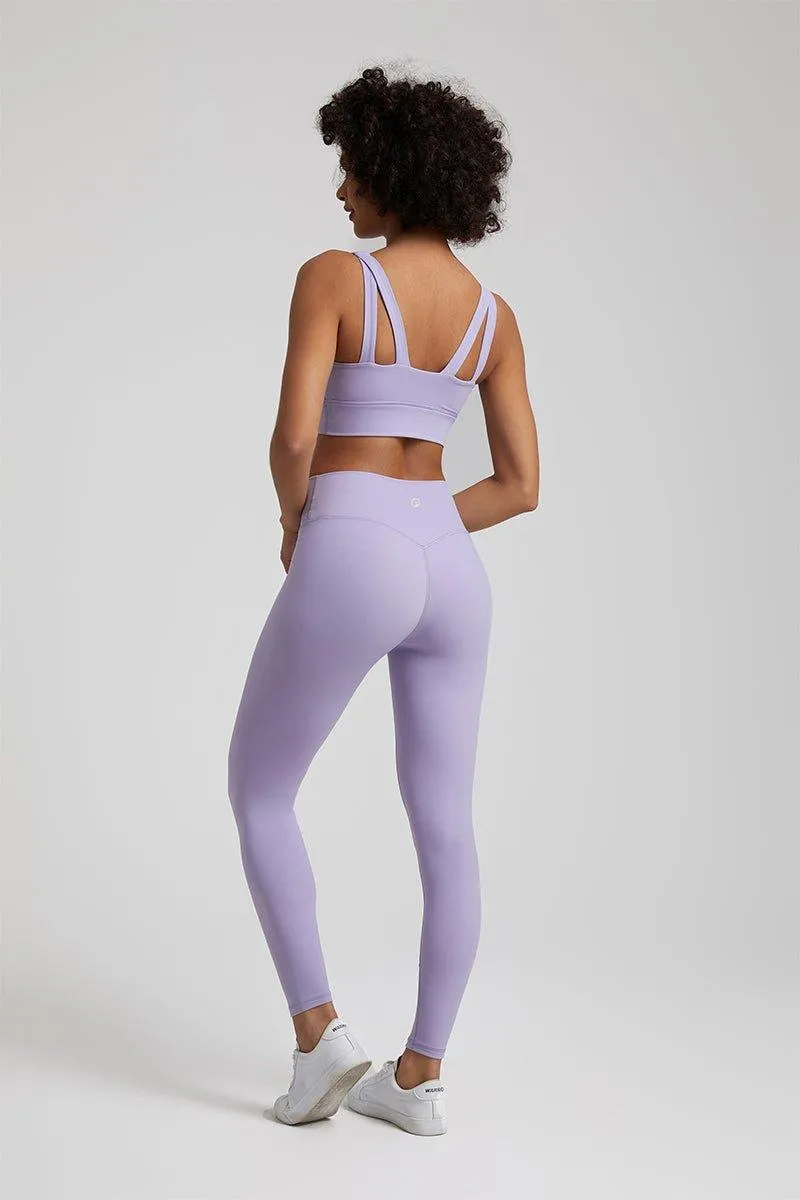 Women's High-Waist Leggings & Four-Strap Sports Bra Set - GFIT 2.0 Yoga Gear